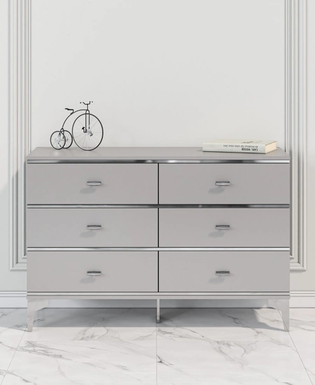 Комод с зеркальными вставками - каталог мебели на заказ Топал